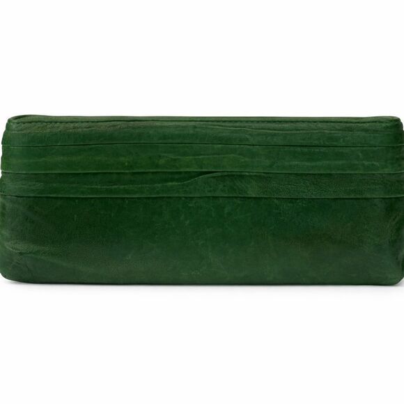 Lauren Merkin Handbags - Lauren Merkin Vintage Leather Green Clutch